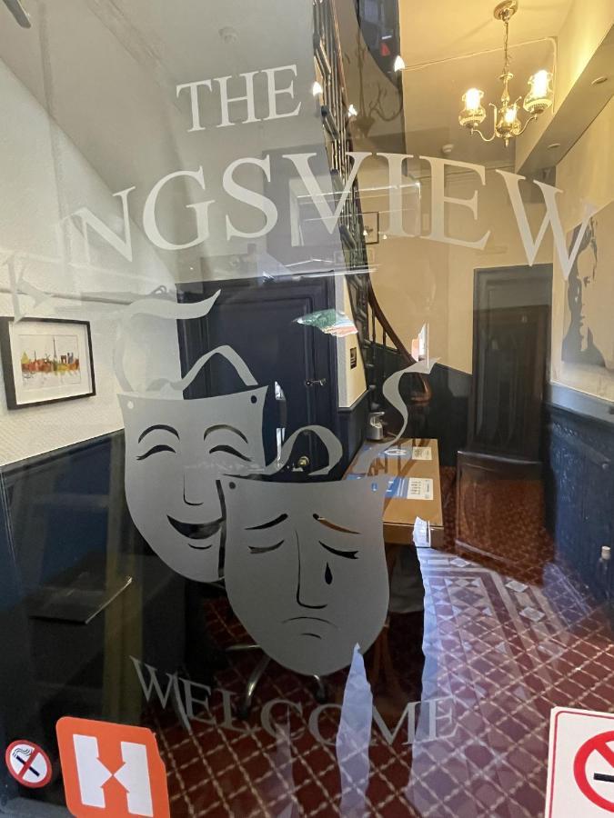The Kingsview Townhouse - Boutique Hostel Edinburg Exteriör bild